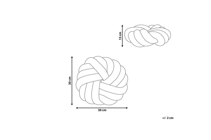 Prydnadskuddar Akola Grå, Sammet - Grå, Sammet - Textilier & mattor - Kuddar & plädar - Prydnadskuddar & kuddfodral