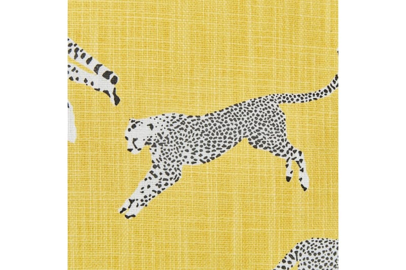 Prydnadskuddar Arales set om 2 Gul/Vit/Svart, Rektangulär - Gul/Vit/Svart, Rektangulär - Textilier & mattor - Kuddar & plädar - Utomhuskudde