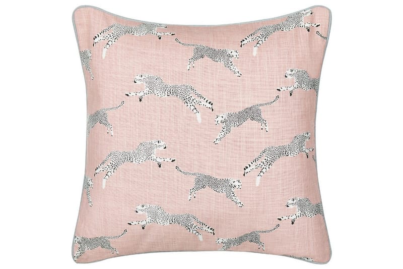 Prydnadskuddar Arales set om 2 Rosa/vit/svart/grå, Fyrkantig - Rosa/vit/svart/grå, Fyrkantig - Textilier & mattor - Kuddar & plädar - Utomhuskudde