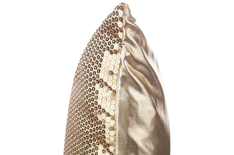 Prydnadskuddar Aster set om 2 Guld - Guld - Textilier & mattor - Kuddar & plädar - Utomhuskudde