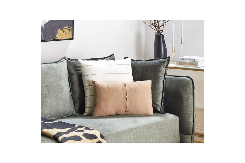 Prydnadskuddar Banori set om 2 Beige - Beige - Textilier & mattor - Kuddar & plädar - Utomhuskudde