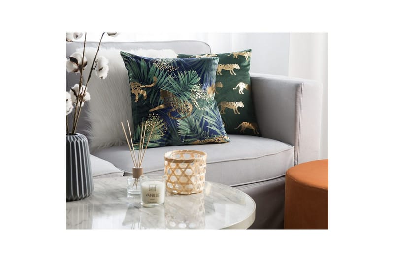 Prydnadskuddar Bellerose set om 2 - Textilier & mattor - Kuddar & plädar - Utomhuskudde