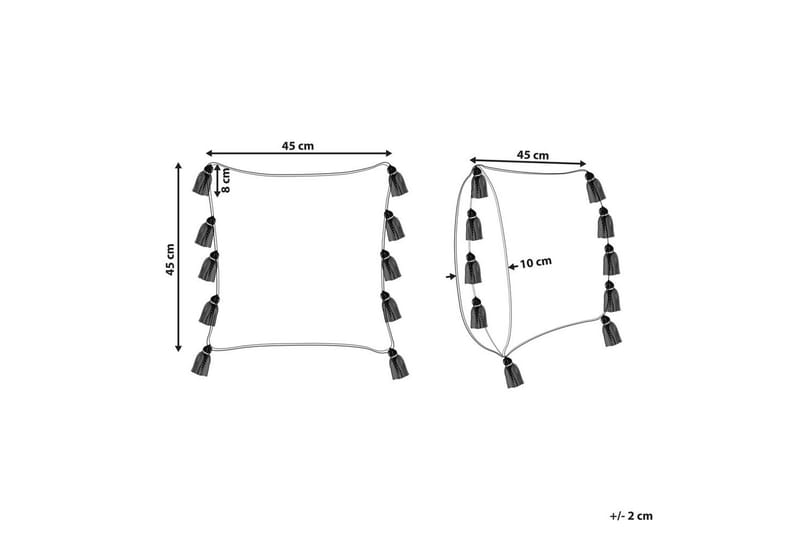 Prydnadskuddar Bouvardia - Textilier & mattor - Kuddar & plädar - Utomhuskudde