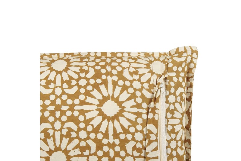 Prydnadskuddar Ceiba set om 2 Beige - Beige - Utemöbler - Dynor - Soffdynor & bänkdynor utemöbler