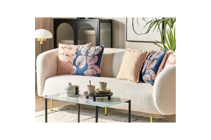 Prydnadskuddar Chrysanthemum set om 2 - Textilier & mattor - Kuddar & plädar - Utomhuskudde