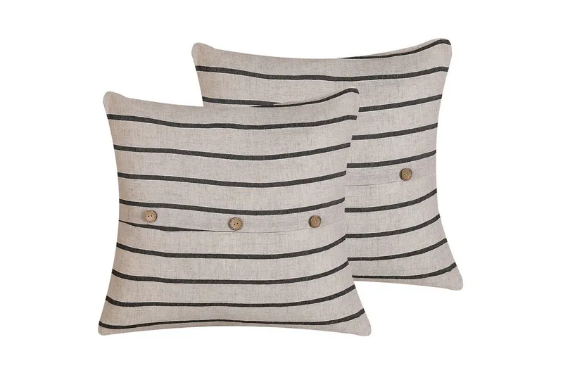 Prydnadskuddar Cynara set om 2