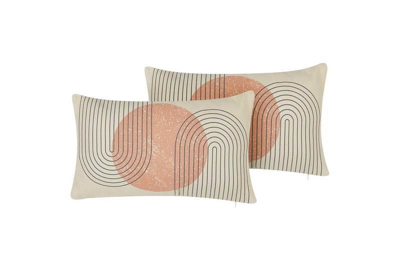 Prydnadskuddar Gerbera set om 2 - Textilier & mattor - Kuddar & plädar - Prydnadskuddar & kuddfodral