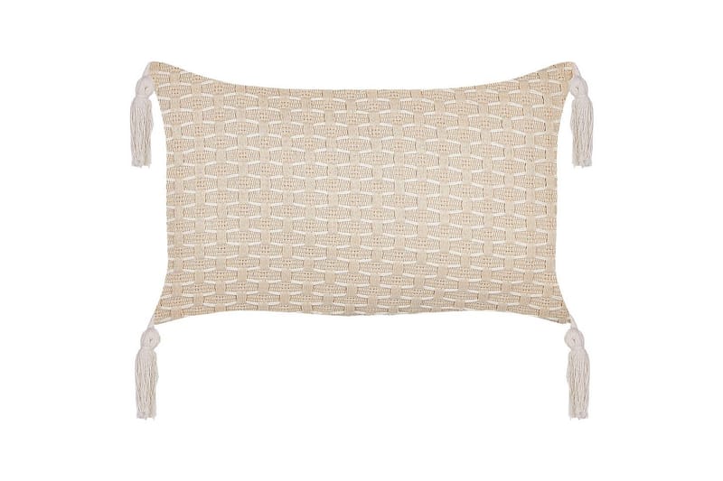 Prydnadskuddar Hakone set om 2 Beige, Rektangulär - Beige, Rektangulär - Utemöbler - Dynor - Soffdynor & bänkdynor utemöbler