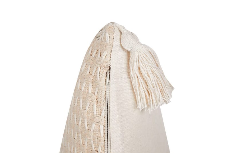Prydnadskuddar Hakone set om 2 Beige, Rektangulär - Beige, Rektangulär - Utemöbler - Dynor - Soffdynor & bänkdynor utemöbler