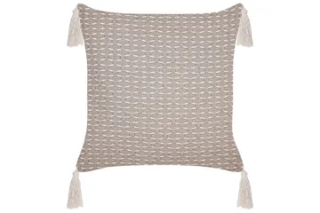 Prydnadskuddar Hakone set om 2 Taupe, Fyrkantig - Taupe, Fyrkantig - Textilier & mattor - Kuddar & plädar - Utomhuskudde