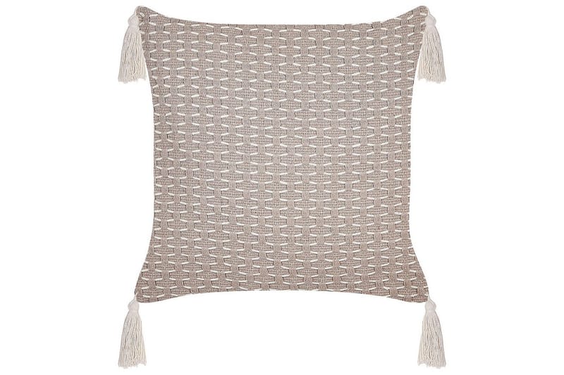 Prydnadskuddar Hakone set om 2 Taupe, Fyrkantig - Taupe, Fyrkantig - Textilier & mattor - Kuddar & plädar - Utomhuskudde