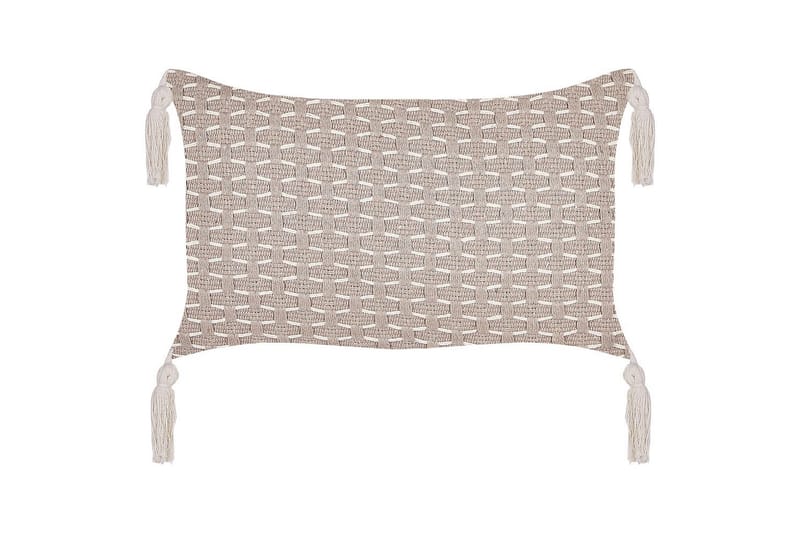 Prydnadskuddar Hakone set om 2 Taupe, Rektangulär - Taupe, Rektangulär - Utemöbler - Dynor - Soffdynor & bänkdynor utemöbler