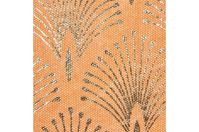 Prydnadskuddar Hoya set om 2 Orange/guld - Orange/guld - Textilier & mattor - Kuddar & plädar - Utomhuskudde