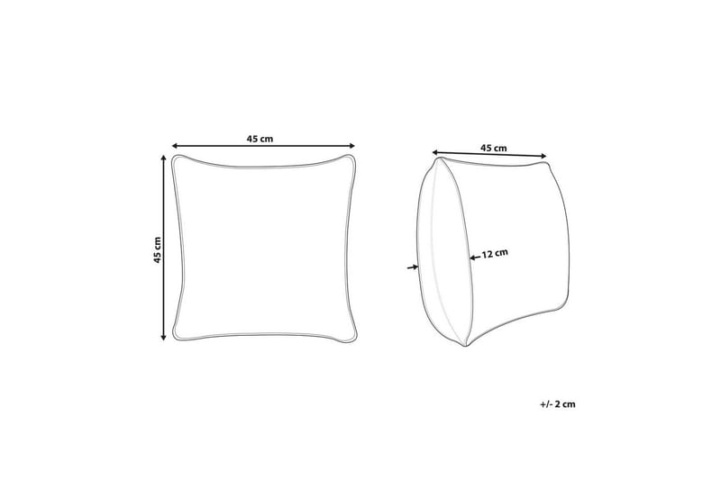 Prydnadskuddar Kafra Fyrkantig - Fyrkantig - Textilier & mattor - Kuddar & plädar - Prydnadskuddar & kuddfodral