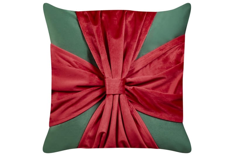 Prydnadskuddar Marshmallow set om 2 Grön/Röd - Gr ön/Röd - Textilier & mattor - Kuddar & plädar - Utomhuskudde