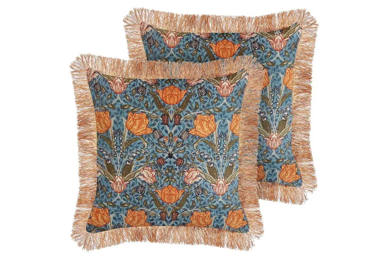 Prydnadskuddar Mitella set om 2