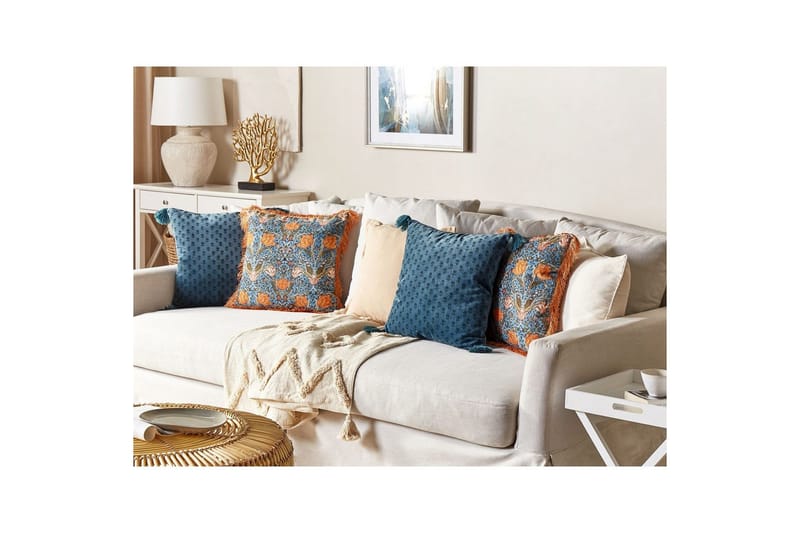 Prydnadskuddar Mitella set om 2 - Textilier & mattor - Kuddar & plädar - Utomhuskudde