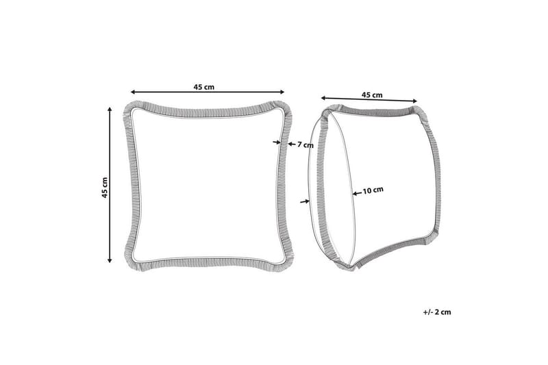 Prydnadskuddar Mitella - Textilier & mattor - Kuddar & plädar - Utomhuskudde