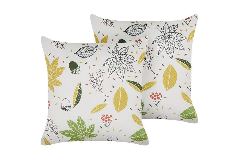 Prydnadskuddar Mullein set om 2 - Textilier & mattor - Kuddar & plädar - Utomhuskudde