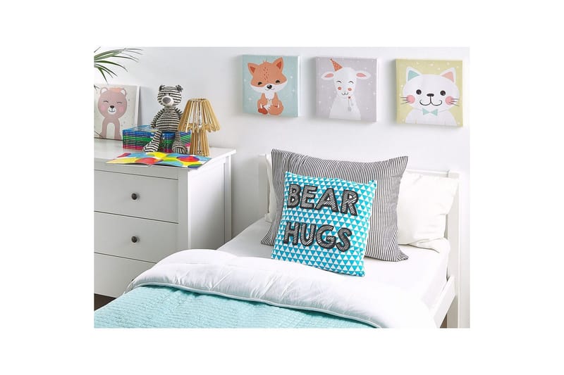 Prydnadskuddar Radzkot Blå/vit/svart - Blå/vit/svart - Textilier & mattor - Kuddar & plädar - Prydnadskuddar & kuddfodral