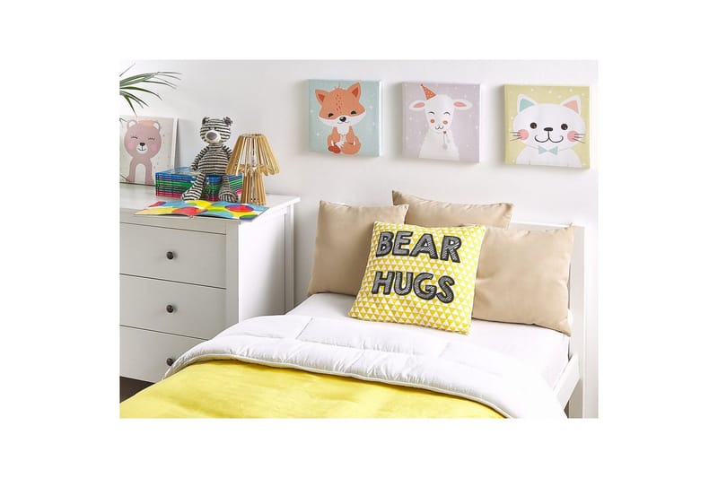 Prydnadskuddar Radzkot Gul/Vit/Svart - Gul/Vit/Svart - Textilier & mattor - Kuddar & plädar - Prydnadskuddar & kuddfodral