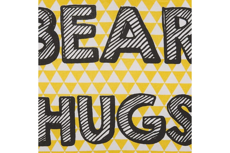 Prydnadskuddar Radzkot Gul/Vit/Svart - Gul/Vit/Svart - Textilier & mattor - Kuddar & plädar - Prydnadskuddar & kuddfodral