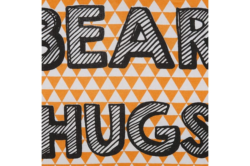 Prydnadskuddar Radzkot Orange/Vit/Svart - Orange/Vit/Svart - Textilier & mattor - Kuddar & plädar - Prydnadskuddar & kuddfodral