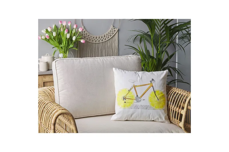 Prydnadskuddar Ruscus set om 2 - Textilier & mattor - Kuddar & plädar - Utomhuskudde