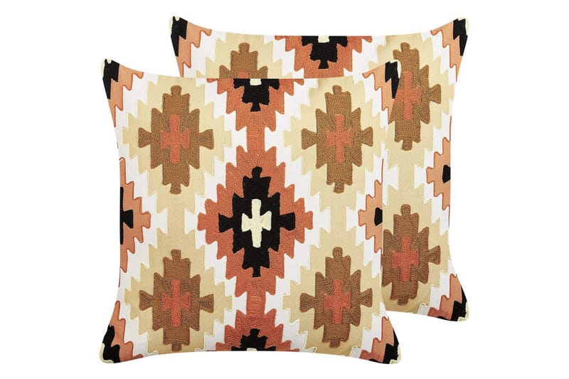 Prydnadskuddar Serampore set om 2