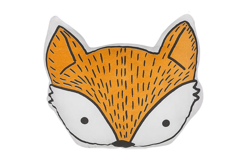 Prydnadskuddar Vadodara set om 2 Orange/Vit/Svart - Orange/Vit/Svart - Barn & bebis - Barntextilier - Barnsängkläder - Barnkudde