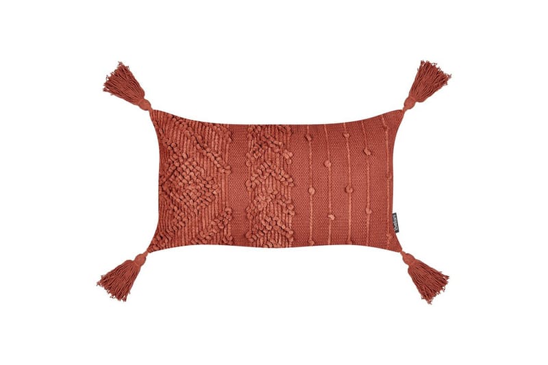 Prydnadskuddar Valvaria set om 2 Röd - Röd - Textilier & mattor - Kuddar & plädar - Prydnadskuddar & kuddfodral