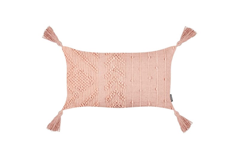Prydnadskuddar Valvaria set om 2 Rosa - Rosa - Textilier & mattor - Kuddar & plädar - Prydnadskuddar & kuddfodral