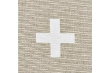 Prydnadskuddar Velleia set om 2 Beige/vit - Beige/vit - Textilier & mattor - Kuddar & plädar - Prydnadskuddar & kuddfodral