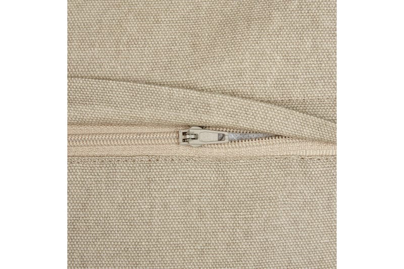 Prydnadskuddar Velleia set om 2 Beige/vit - Beige/vit - Utemöbler - Dynor - Övriga dynor