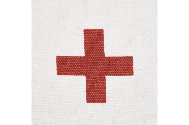 Prydnadskuddar Velleia set om 2 Vit/Röd - Vit/Röd - Textilier & mattor - Kuddar & plädar - Prydnadskuddar & kuddfodral
