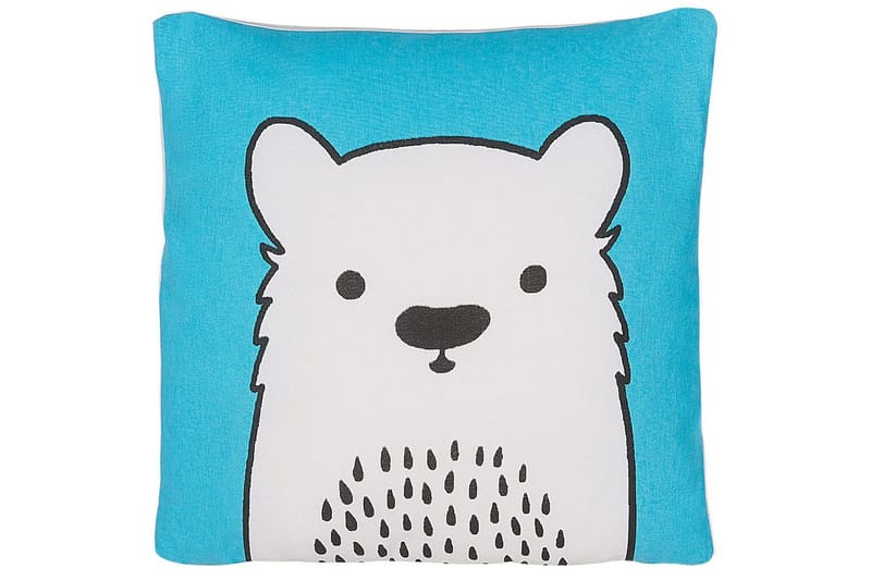 Prydnadskuddar Waranasi set om 2 Blå/vit/svart - Blå/vit/svart - Barn & bebis - Barntextilier - Barnsängkläder - Barnkudde