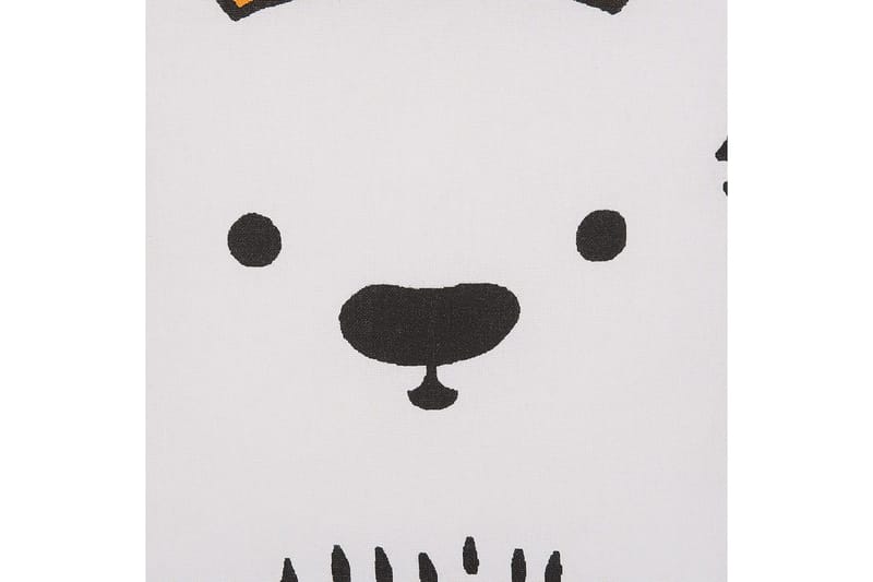 Prydnadskuddar Waranasi set om 2 Orange/Vit/Svart - Orange/Vit/Svart - Barn & bebis - Barntextilier - Barnsängkläder - Barnkudde