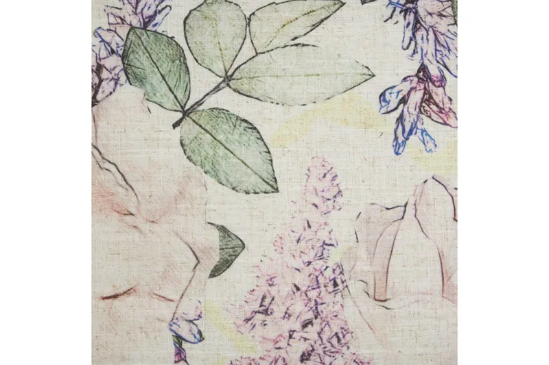 Prydnadskuddar Zahriye set om 2 Violett/flerfärgad - Violett/flerfärgad - Textilier & mattor - Kuddar & plädar - Utomhuskudde