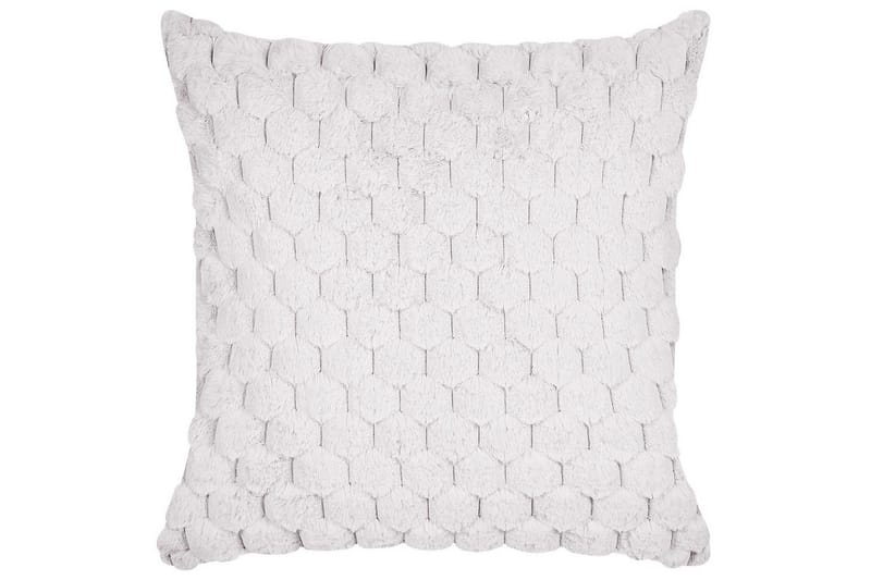 Prydnadskuddar Purslane set om 2 Vit - Vit - Textilier & mattor - Kuddar & plädar - Utomhuskudde