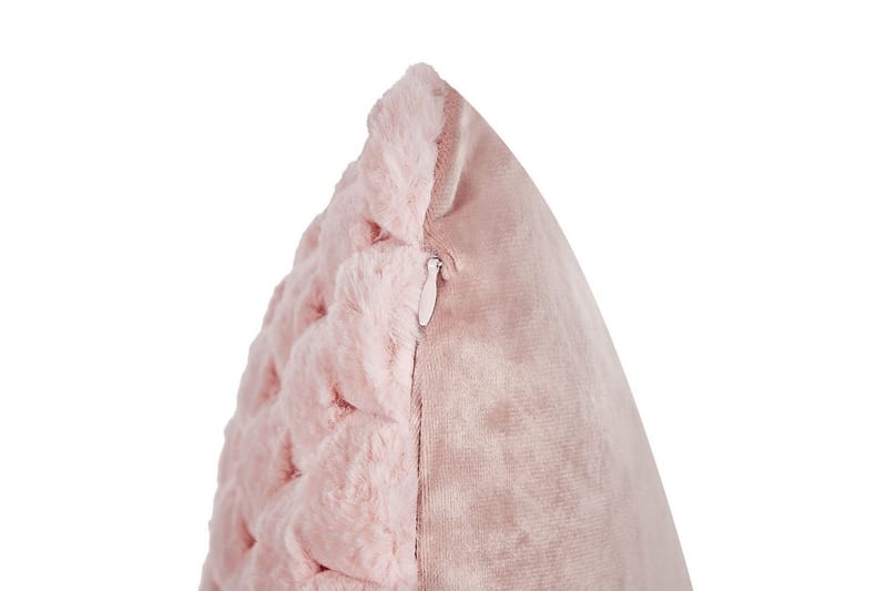 Prydnadskuddar Purslane set om 2 Rosa - Rosa - Utemöbler - Dynor - Soffdynor & bänkdynor utemöbler