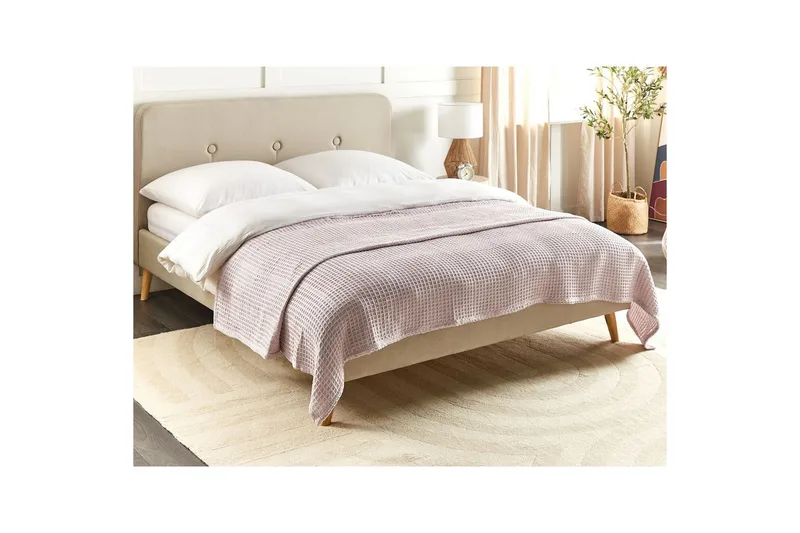 Sängöverkast Chagyl Rosa, 220x240 cm - Rosa, 220x240 cm - Textilier & mattor - Sängkläder - Överkast - Överkast dubbelsäng