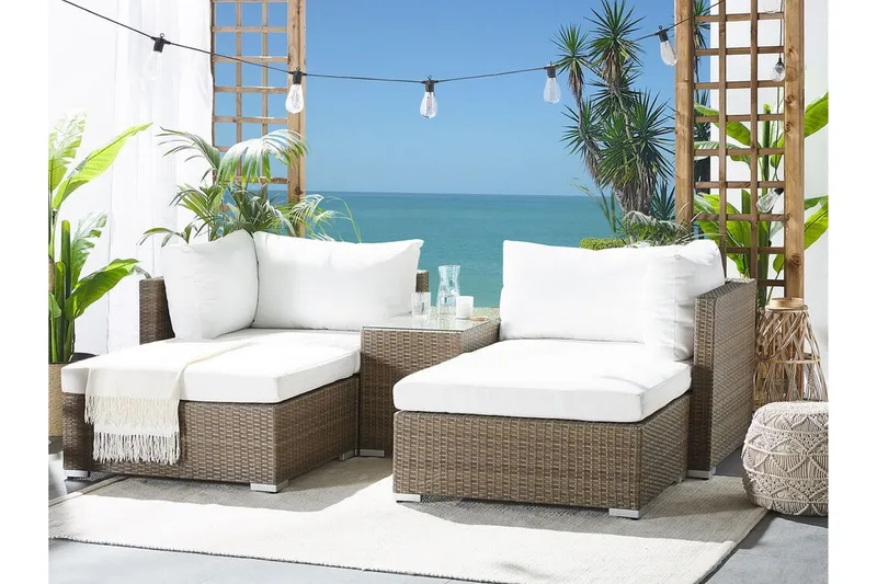 Bochini Dynfodral 66x86 cm - Krämvit - Utemöbler - Dynor - Ryggdynor & sittdynor utemöbler