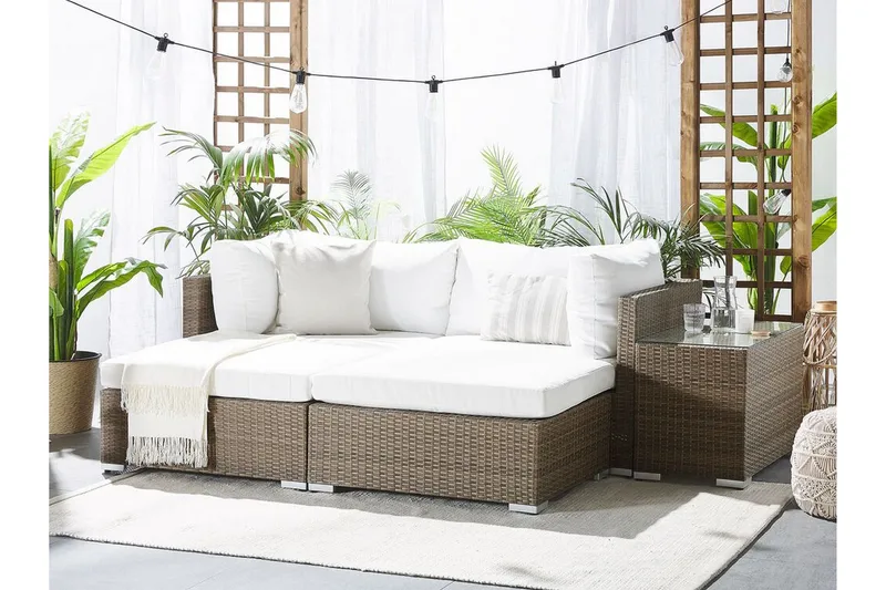 Bochini Dynfodral 66x86 cm - Krämvit - Utemöbler - Dynor - Ryggdynor & sittdynor utemöbler