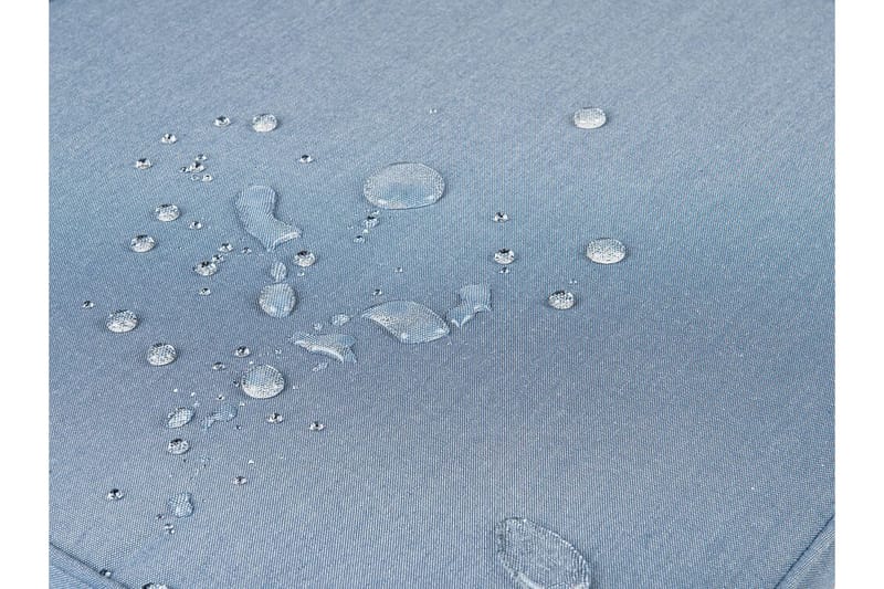 Dyna till trädgårdsstol 8 st blå SASSARI - Blå - Utemöbler - Dynor - Ryggdynor & sittdynor utemöbler