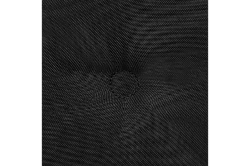 Dynor för trädgårdsstolar 2 st svart 100x50x3 cm - Svart - Utemöbler - Dynor - Ryggdynor & sittdynor utemöbler