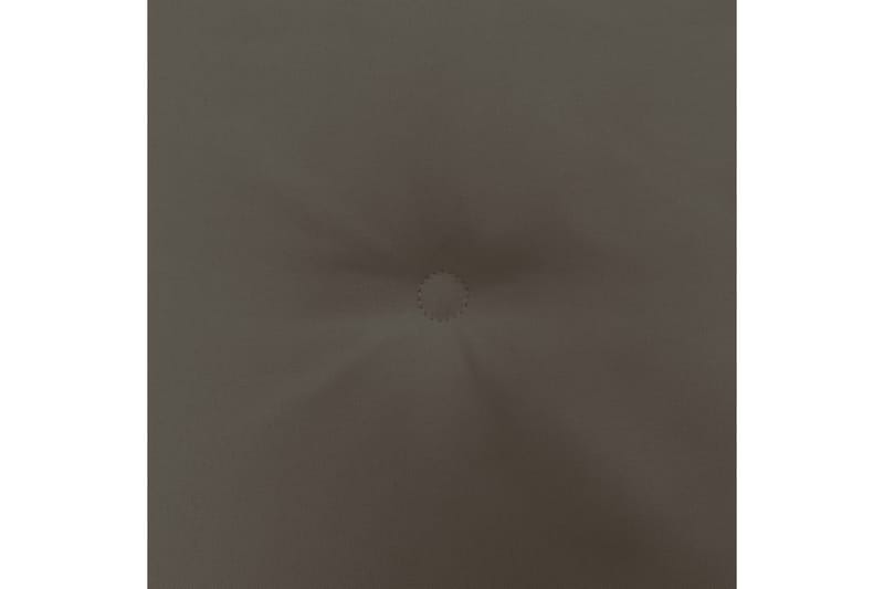 Dynor för trädgårdsstolar 4 st antracit 40x40x3 cm - Grå - Utemöbler - Dynor - Ryggdynor & sittdynor utemöbler