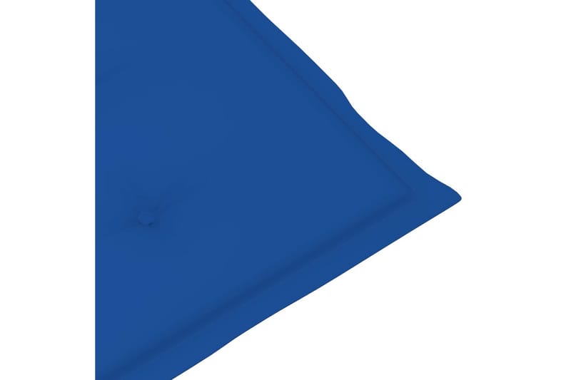 Dynor för trädgårdsstolar 4 st kungsblå 100x50x4 cm - Blå - Utemöbler - Dynor - Ryggdynor & sittdynor utemöbler
