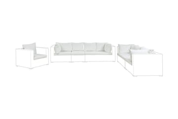 Melantha Dynfodral 75x120 cm - Krämvit - Utemöbler - Dynor - Dynöverdrag & utomhusklädslar