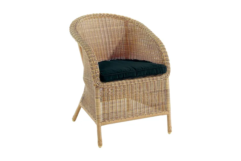 Siam Sittdyna Struktur Fritab Black - Utemöbler - Dynor - Ryggdynor & sittdynor utemöbler