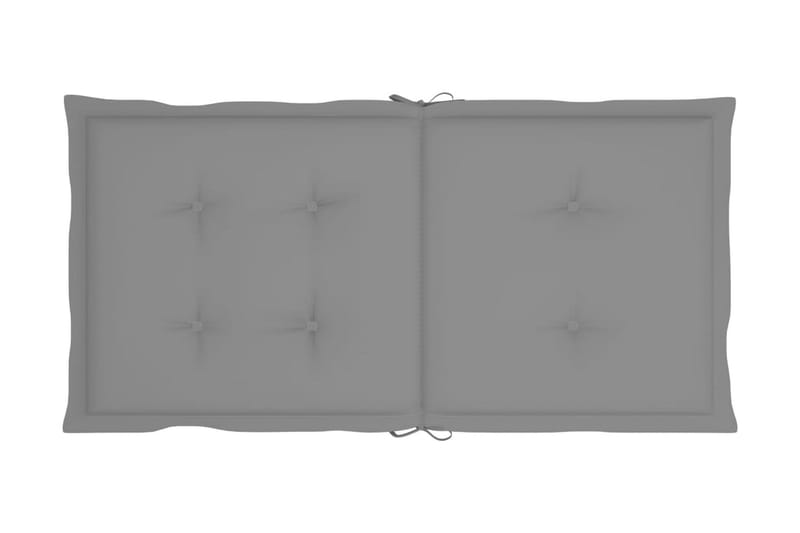 Sittdynor för trädgården 6 st grå 100x50x4 cm - Grå - Möbler - Tillbehör & accessoarer - Tillbehör stolar